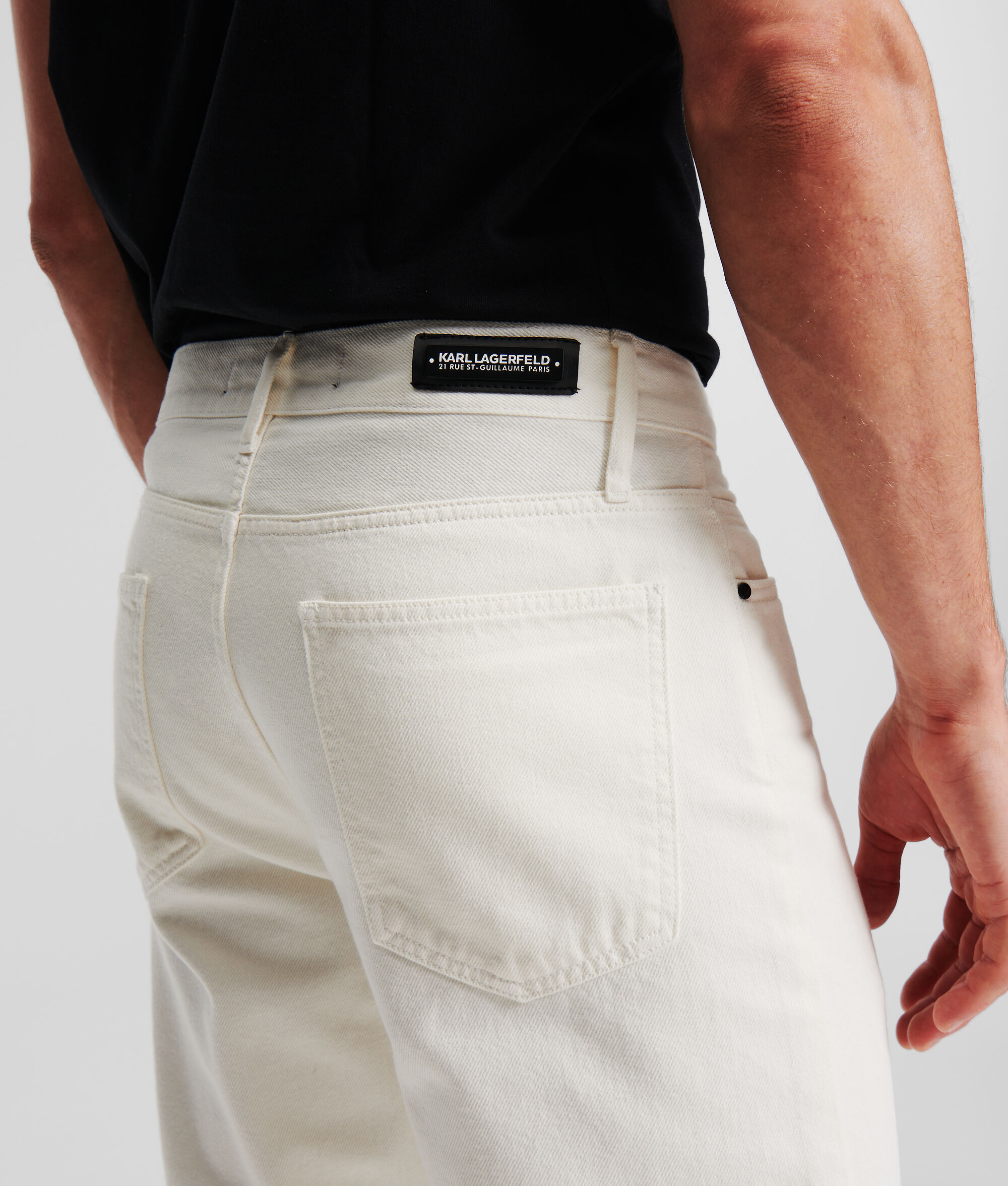 (image for) Ingenious Karl Logo Tapered Jeans